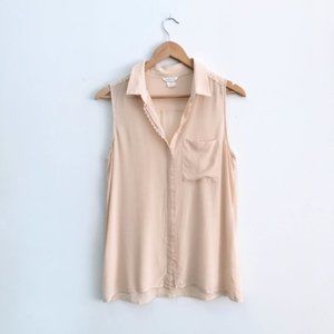 Club Monaco Sleeveless Blouse